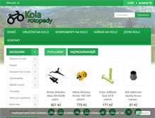 Tablet Screenshot of kola-rotopedy.cz
